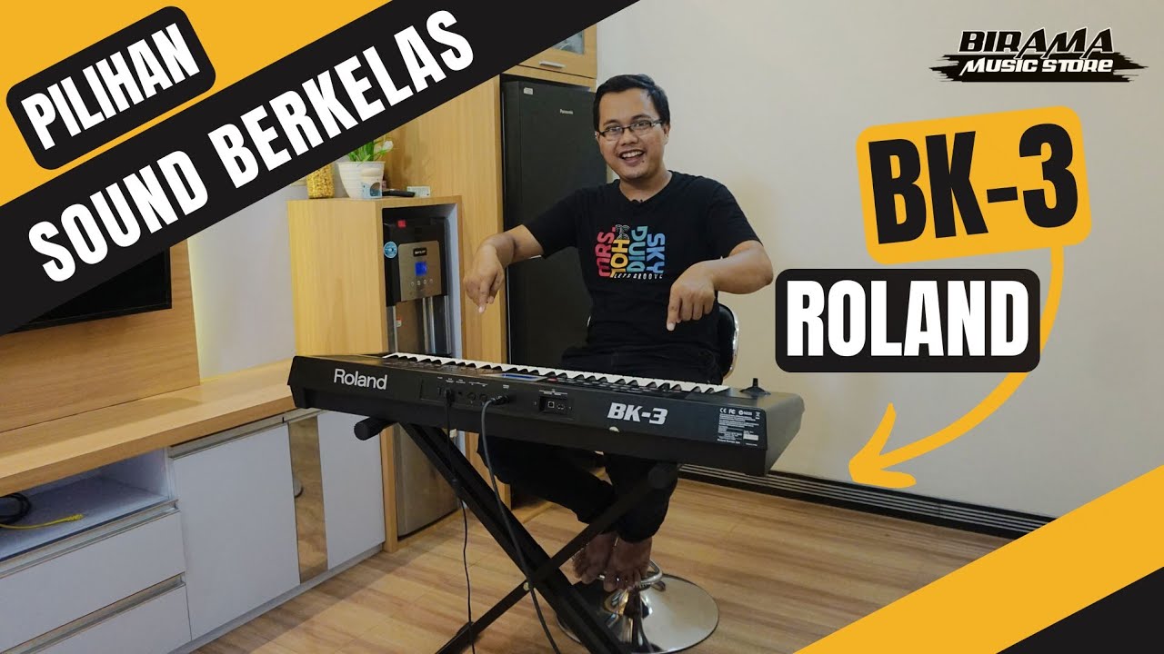 JUAL..!! ROLAND BK3 | Pilihan sound voice dan style juara banget.