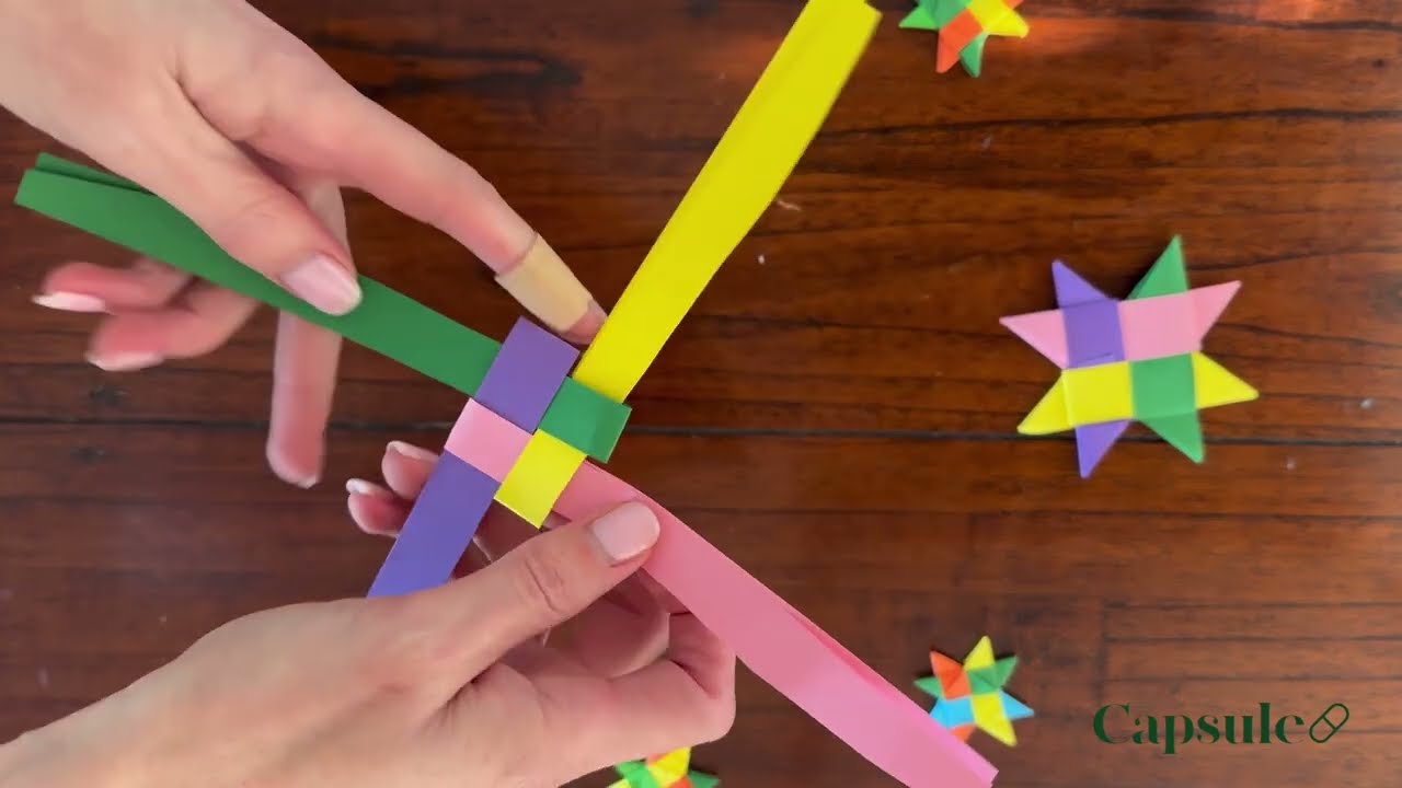 Matariki Craft: Weave an Easy 8 Point Star!