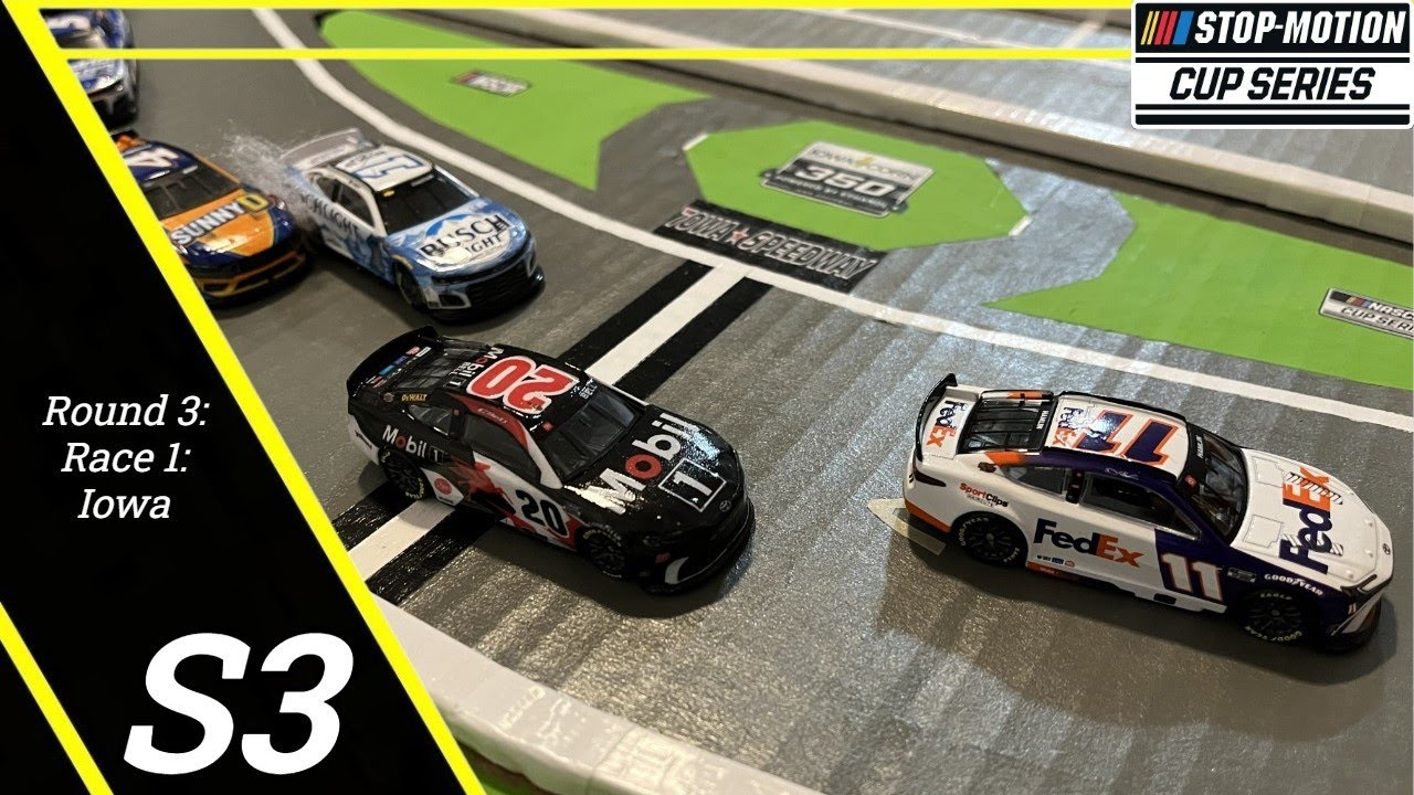 2025 NASCAR Stop Motion: Iowa // SMCS S3R5