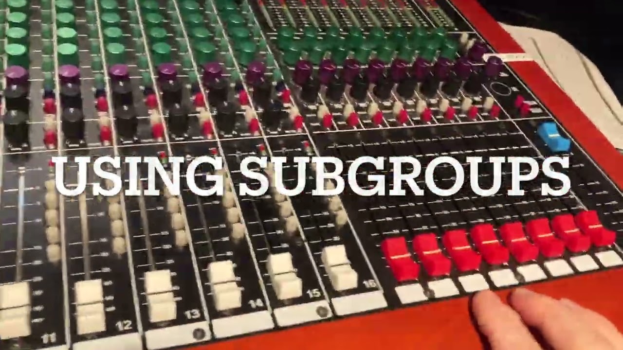 Studio B: Toft Mixdown 1; signal from HD24 to console and subgroups
