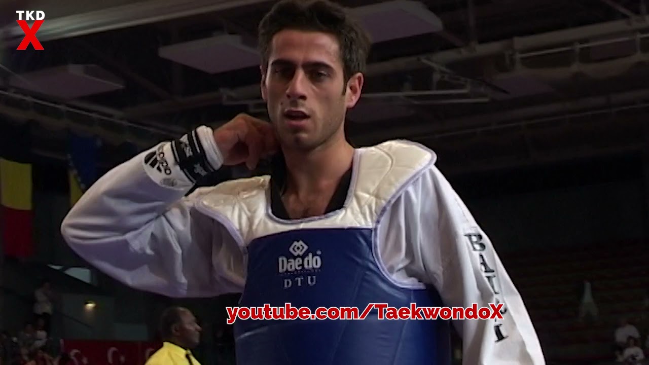 Taekwondo Euros 2006 Male Middle Weight Final - Bahri Tanrikulu (Turkey) v Jon Garcia (Spain)