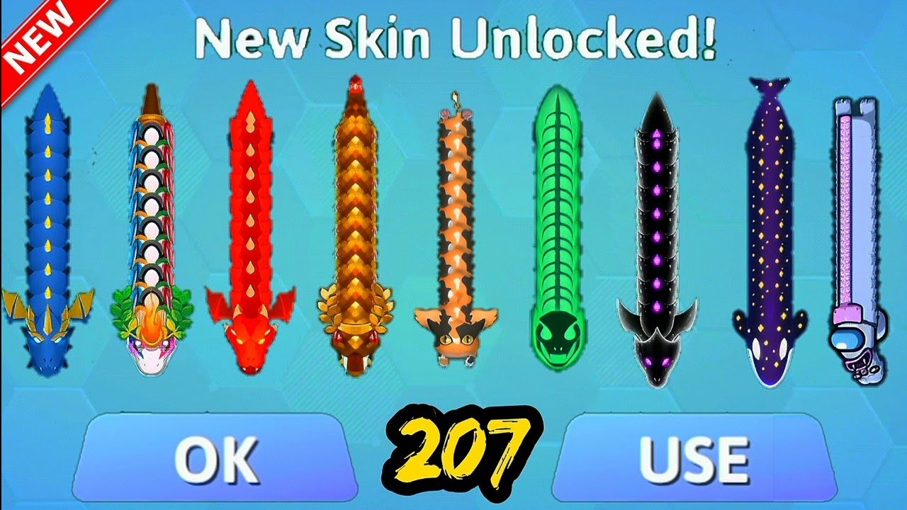 Snake. Io - All My Cool Snake Skin Collection!