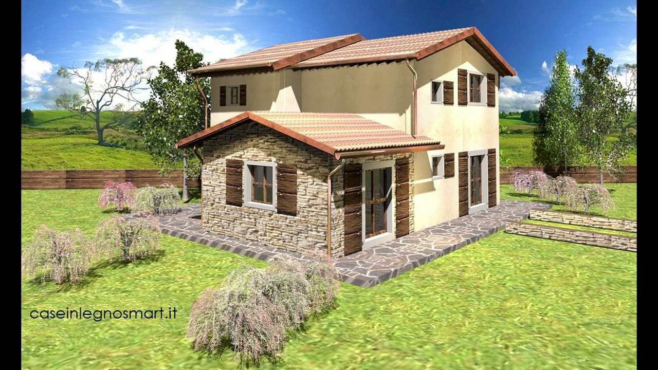 Progetti Case. Progetti Legno. Villette Smart da 120 a 140 mq