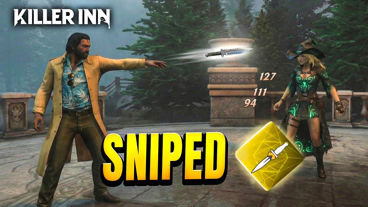 THE CLEANEST KNIFE THROW IN KILLER INN!
