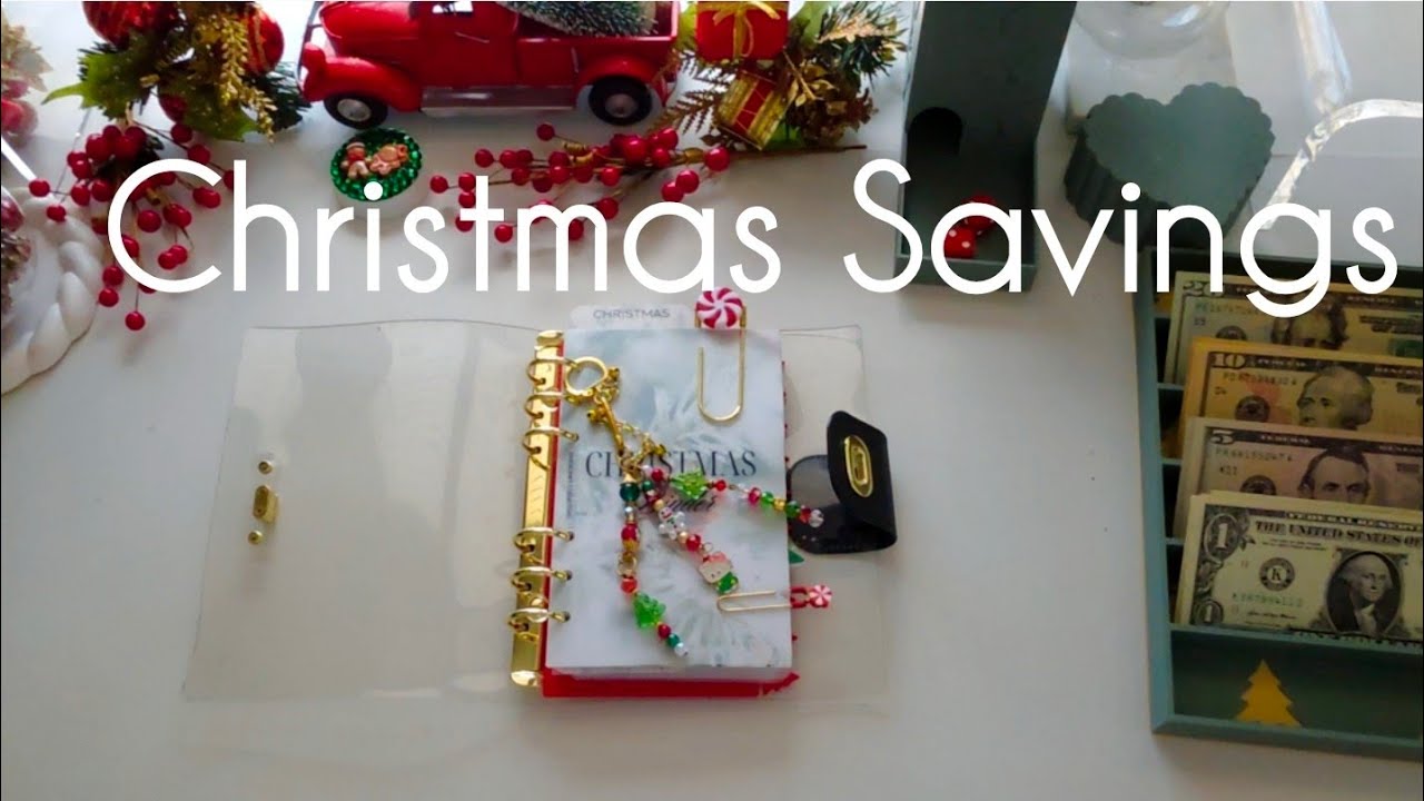 Christmas Binder Savings Series | $100 | Savings Challenges 