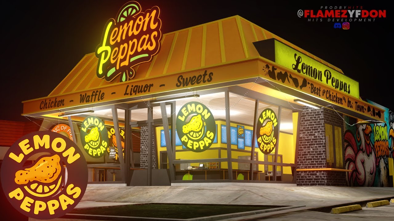 [FIVEM MLO] LEMON PEPPAS WINGSTOP [HITS DEVELOPMENT] [2025]