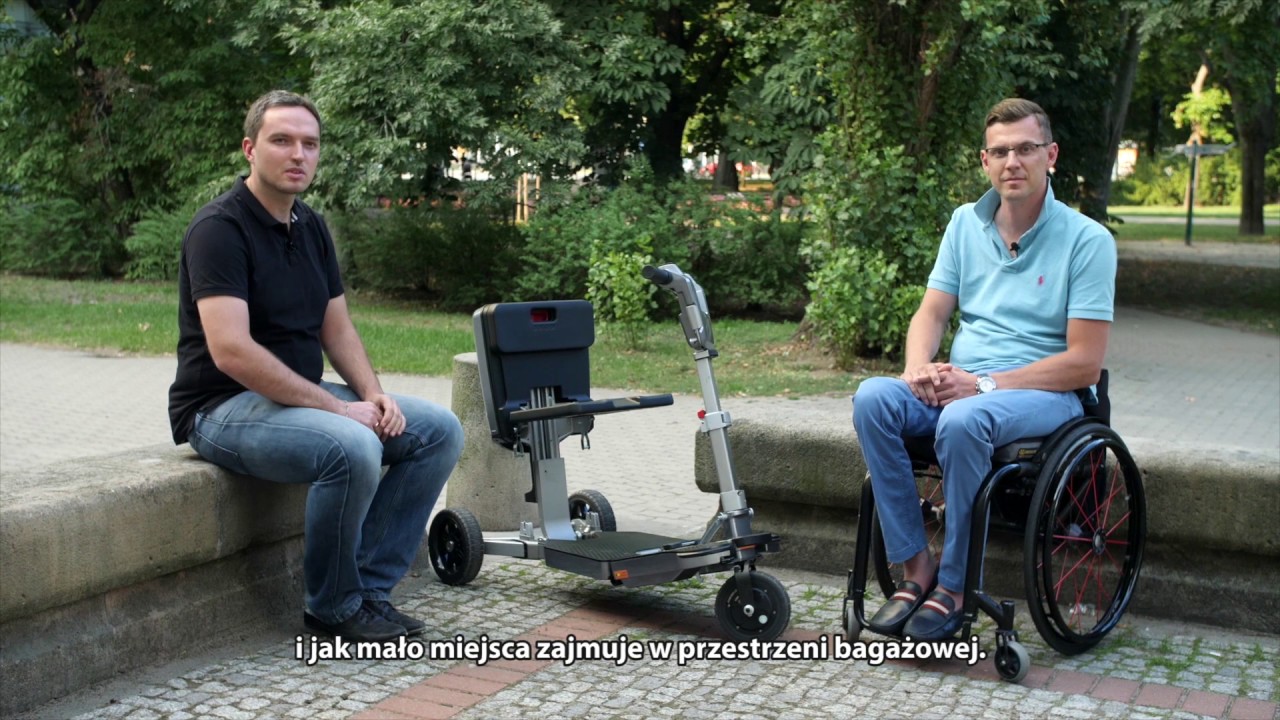 Skuter wózek inwalidzki elektryczny składany Techlife U5