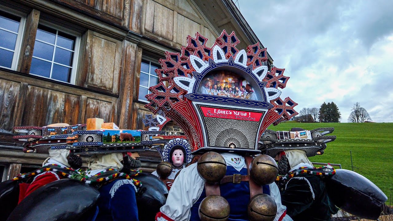 [Part 2] Swiss New Year’s Eve Traditions in Appenzell Region – Bühler, Teufen, Stein, Hundwil