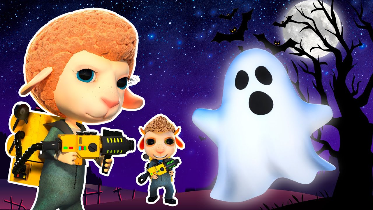 Ghost, Ghost, Go Away! | Ghostbusters | New 3D Cartoon for Kids | Dolly and Friends Shorts