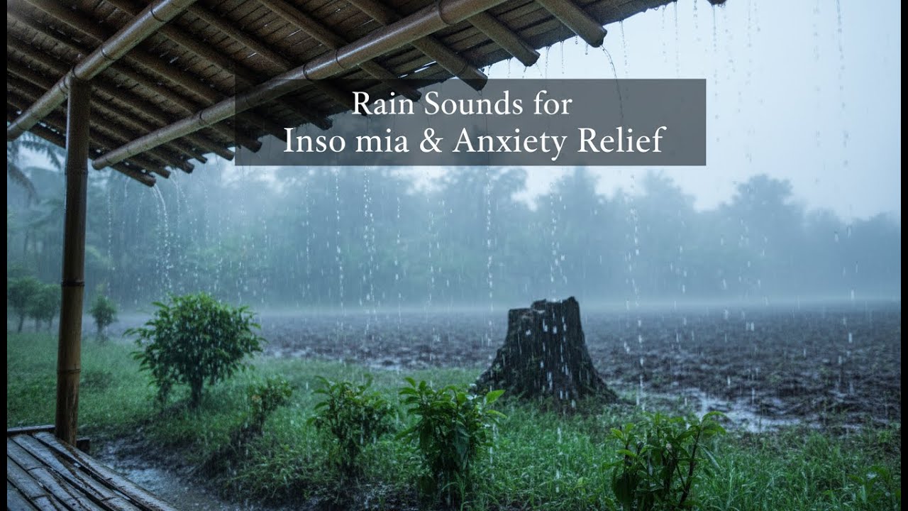 Rain Sounds for Insomnia & Anxiety Relief | Sleep Naturally