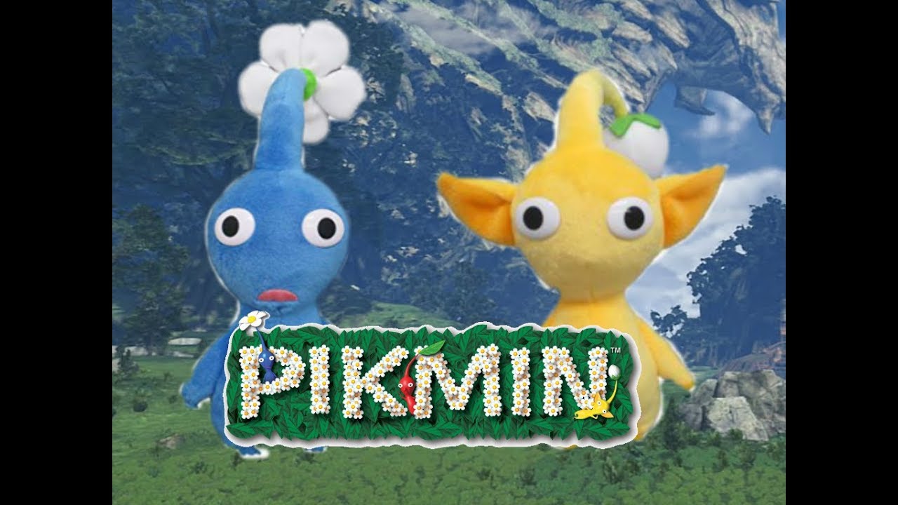 Blue and Yellow Pikmin Plush Unboxing