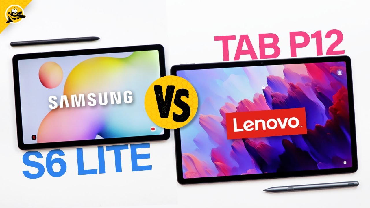 BETTER THAN SAMSUNG? - Lenovo Tab P12 vs Galaxy Tab S6 Lite