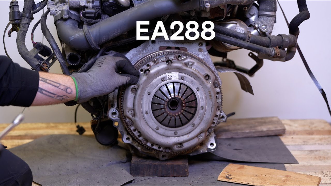 EA288 - Hvordan bytte clutch og svinghjul