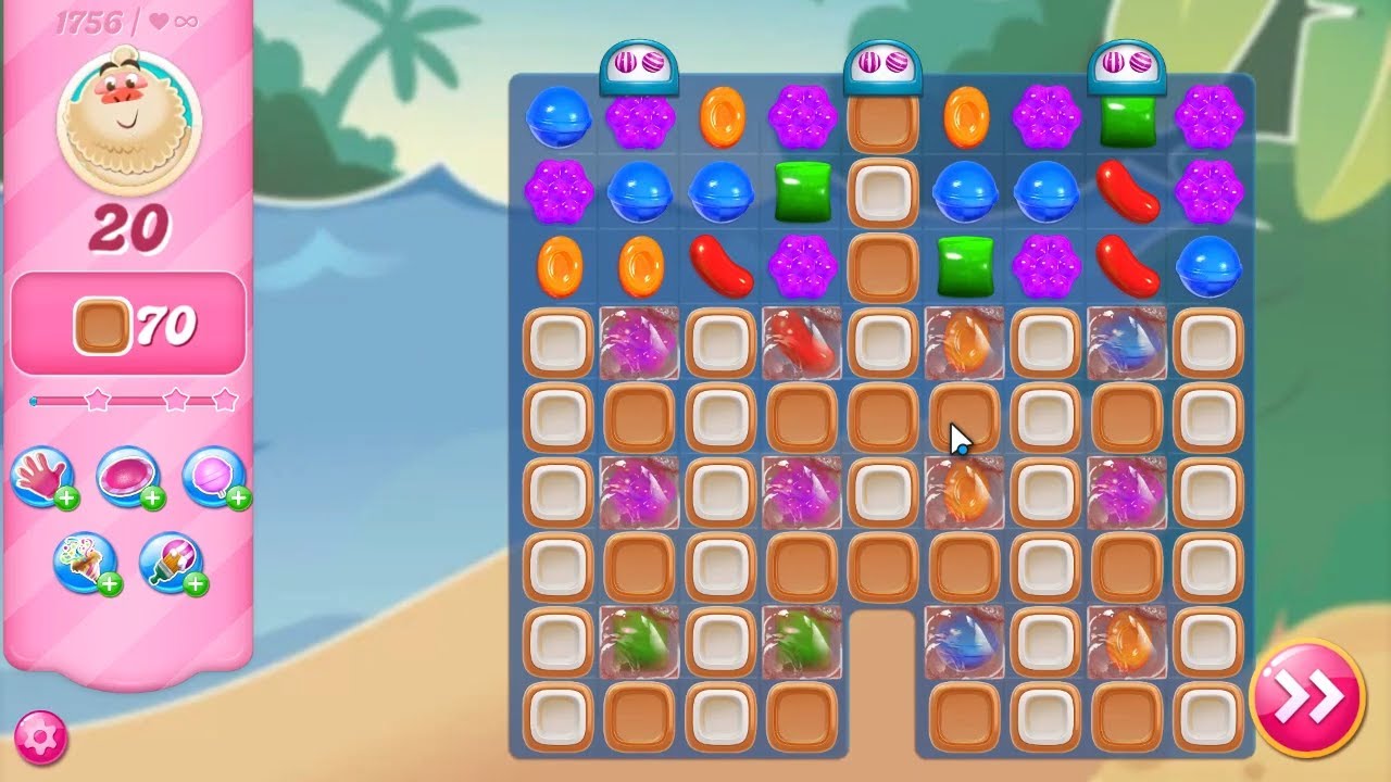 Candy Crush Saga LEVEL 1754 NO BOOSTERS