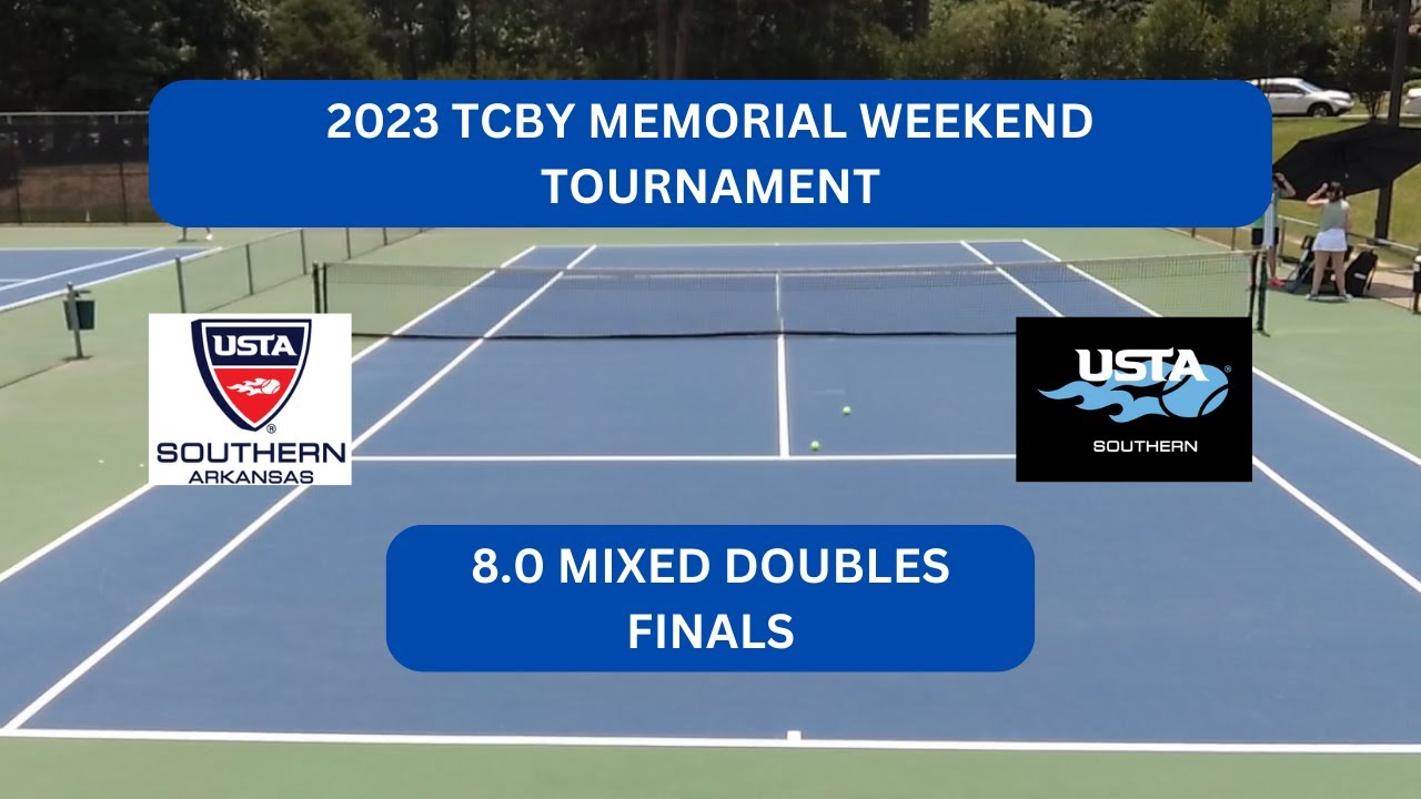 NTRP 4.0 - 2023 TCBY Memorial Day Tourney 8.0 Mixed Doubles Tennis Finals