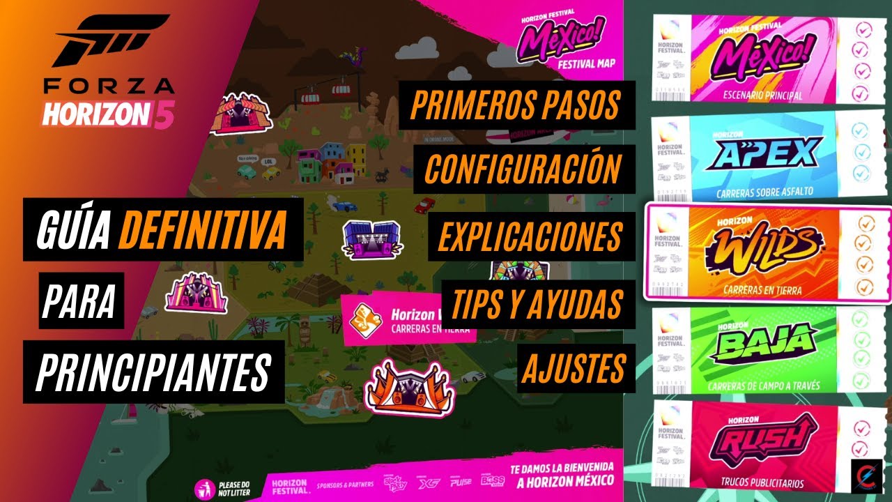 Gu&iacute;a Definitiva para Principiantes | Forza Horizon 5