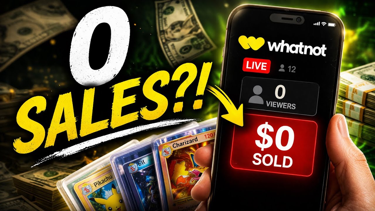 Why Your Cards Aren’t Selling on Whatnot (And How to Fix It)