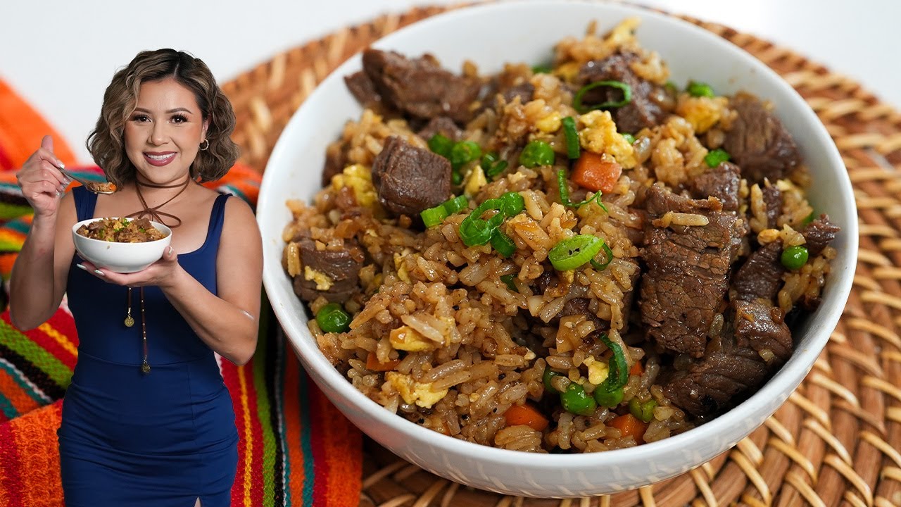 How I Make My Family&rsquo;s Favorite STEAK FRIED RICE, so easy and so delicious!