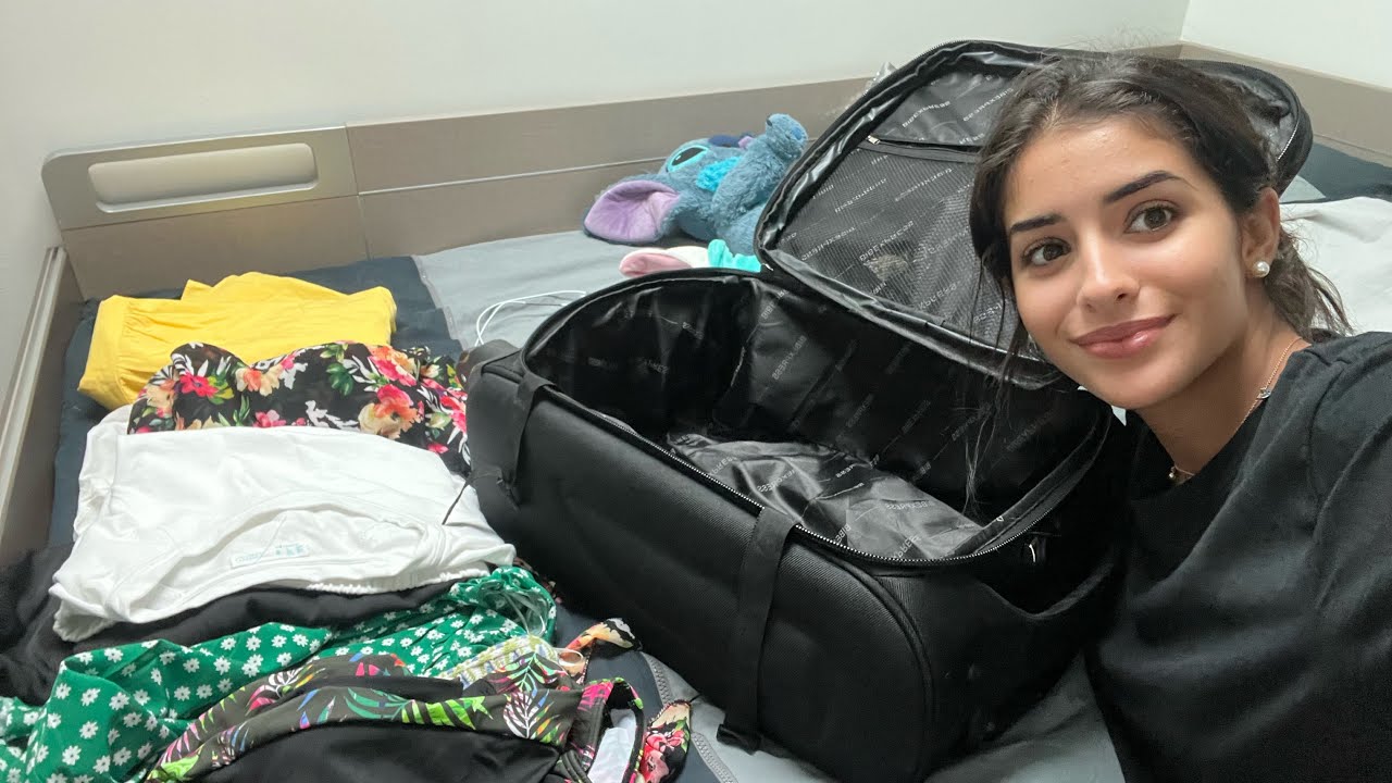 ASMR, je prépare ma valise avec vous ❤️