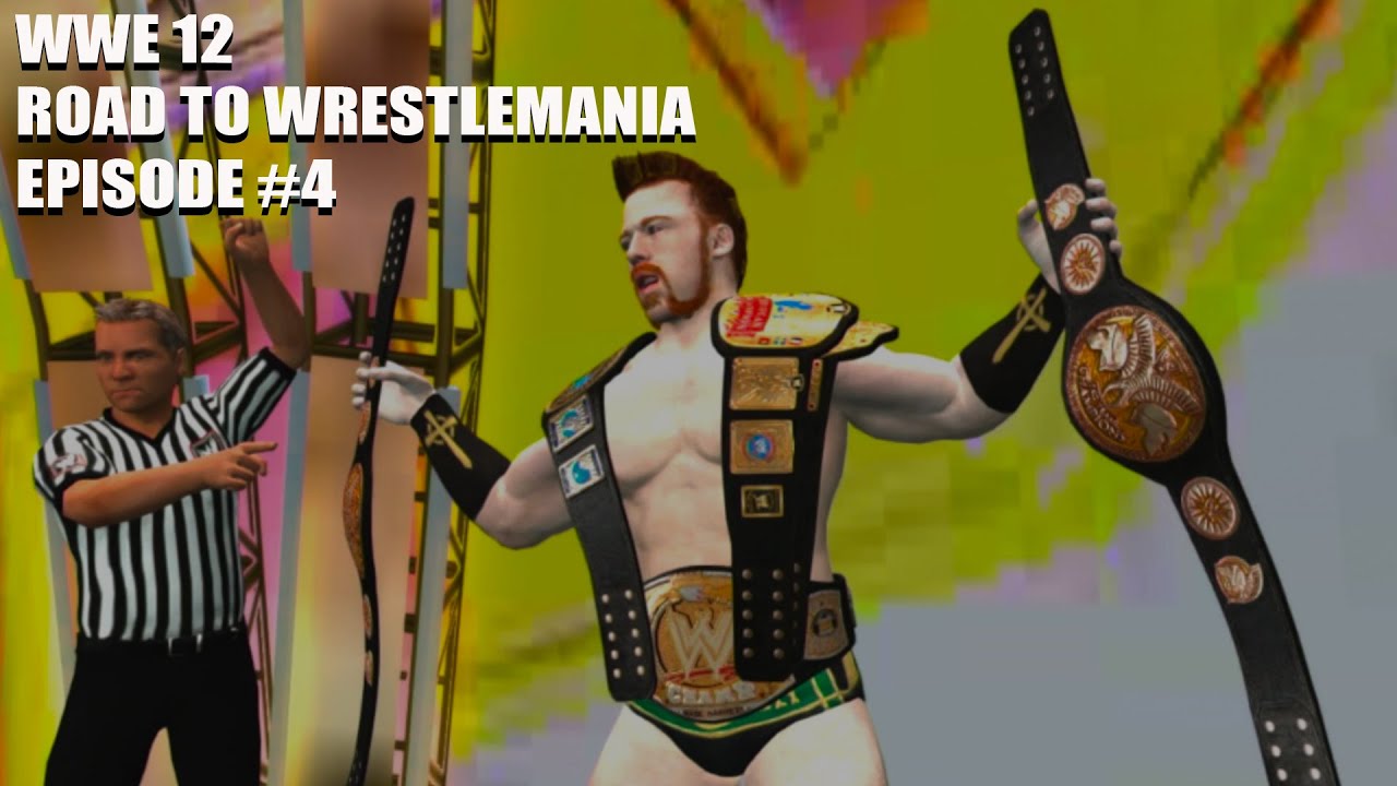 WWE '12 - Road to WrestleMania Ep. 4: All the Gold… Then Game Over!
