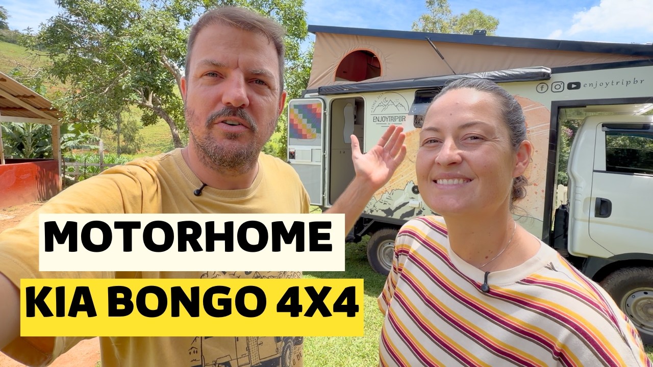 TOUR COMPLETO NO MOTORHOME 4X4 FEITO EM CASA