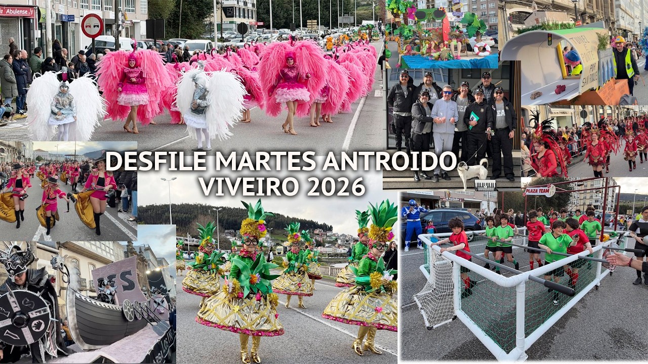 Desfile Martes Antroido Viveiro 2026