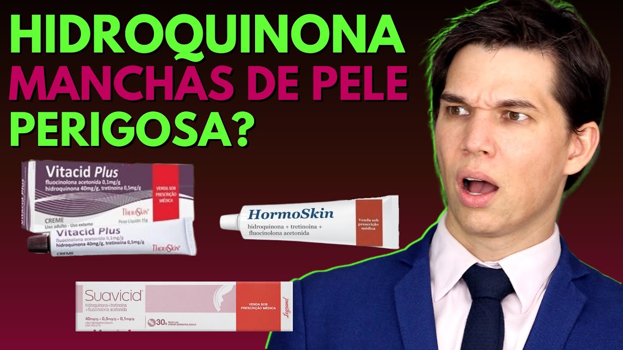 HIDROQUINONA para MANCHAS de Pele! COMO USAR? Clareadores: Suavicid, Hormoskin, Vitacid Plus
