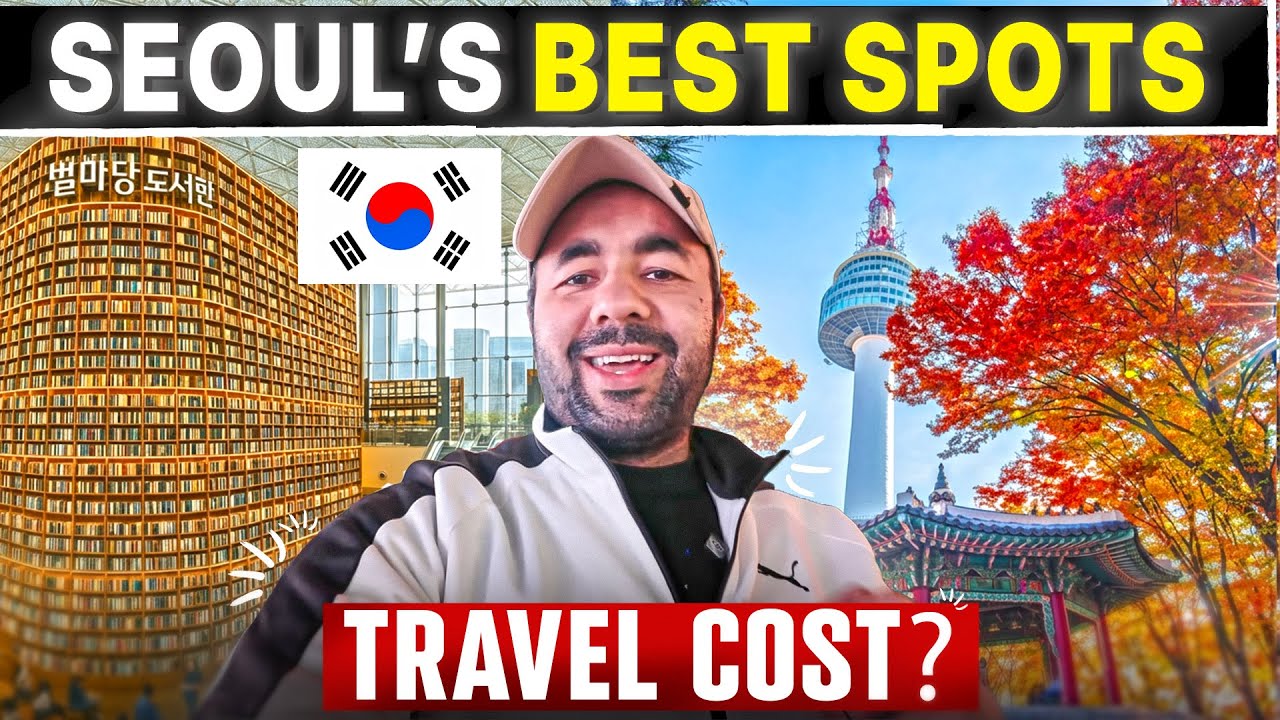 Seoul’s Most Beautiful Places! Starfield Library & Namsan Tower