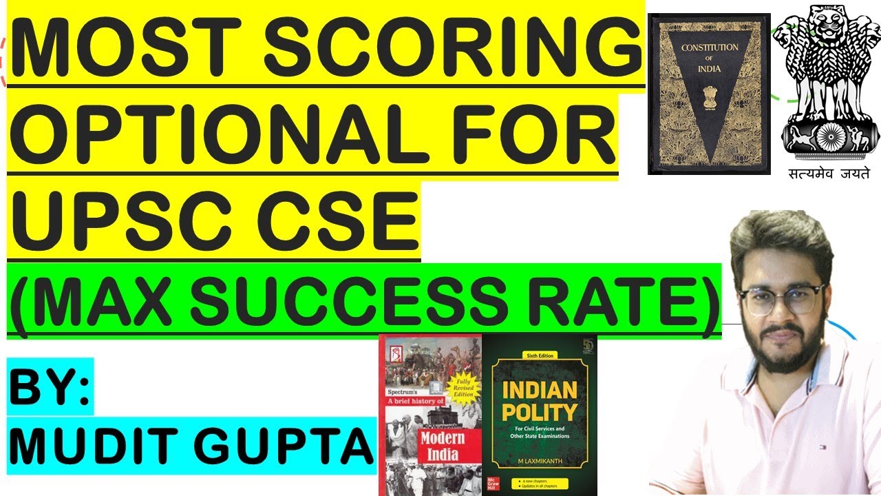Most Scoring Optional Subject for UPSC CSE | Optional With Highest Success Rate | By Mudit Gupta