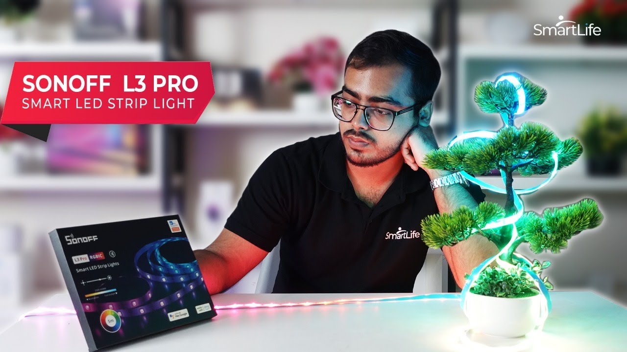 SONOFF L3 Pro (RGBIC) || Multiple Colors in One Strip Light! ||SmartLife