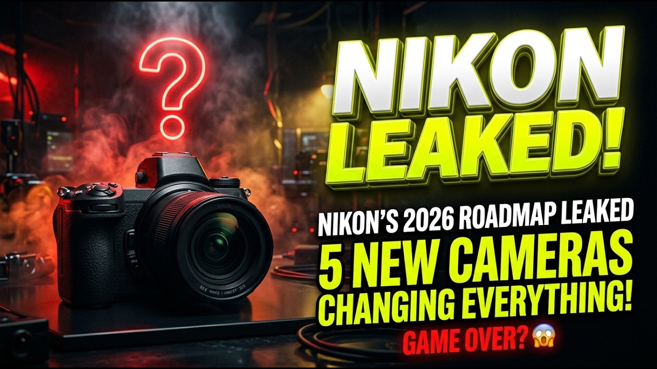 Nikon&rsquo;s 2026 Roadmap Leaked: 5 New Cameras Changing Everything!