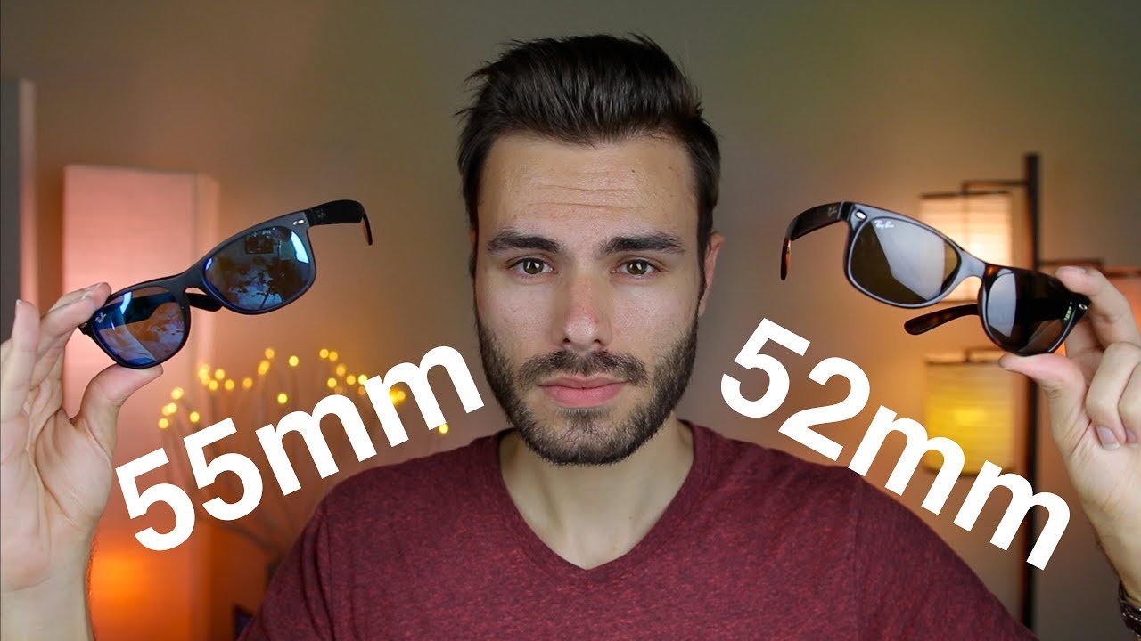 Ray-Ban New Wayfarer 52 мм против 55 мм