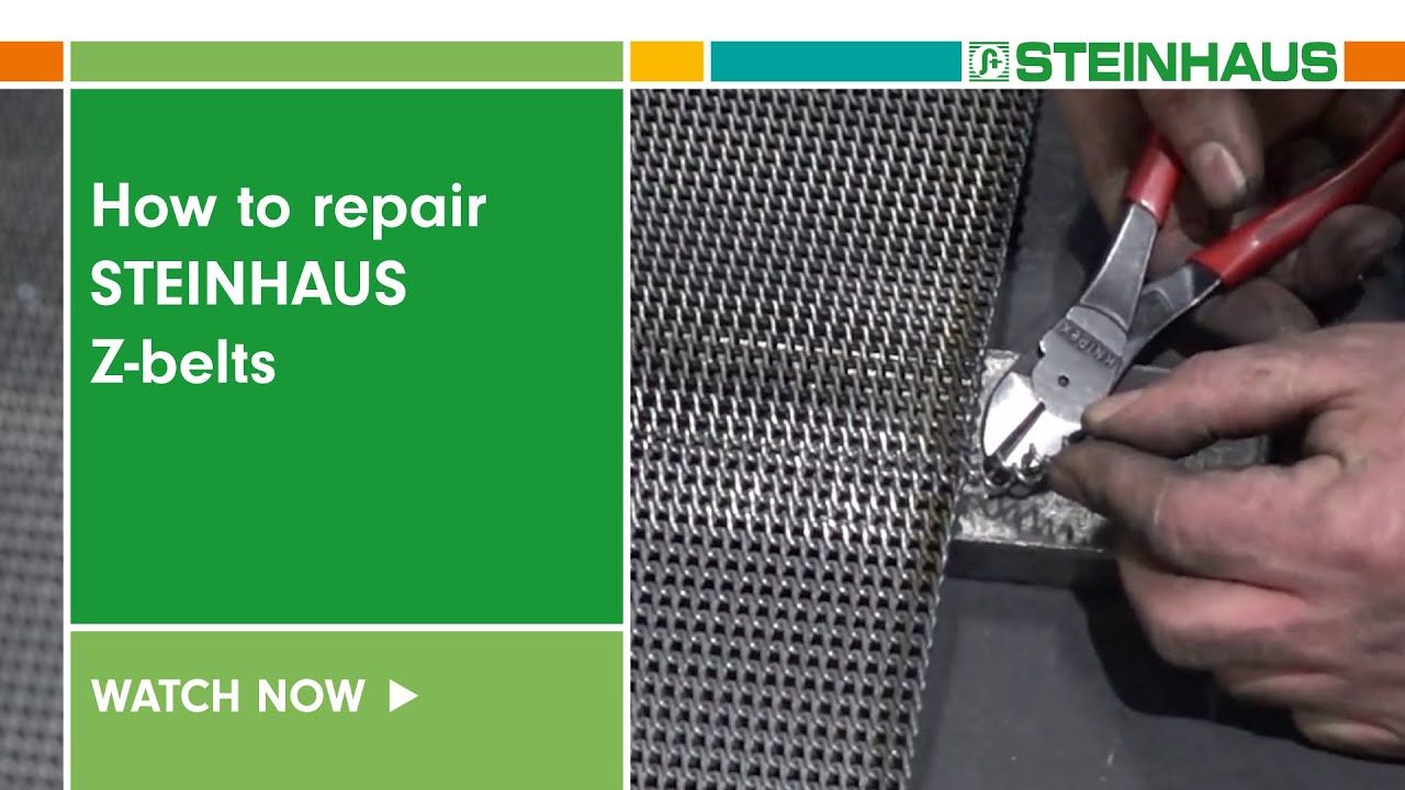 How to repair STEINHAUS Z-belts