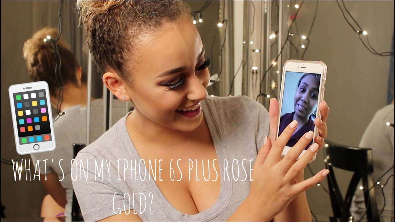 What's on my iPhone 6S Plus? Rose Gold + More | Emily Isaacs