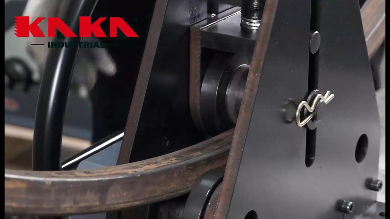 KAKA Industrial tube pipe roller with hand wheels driven