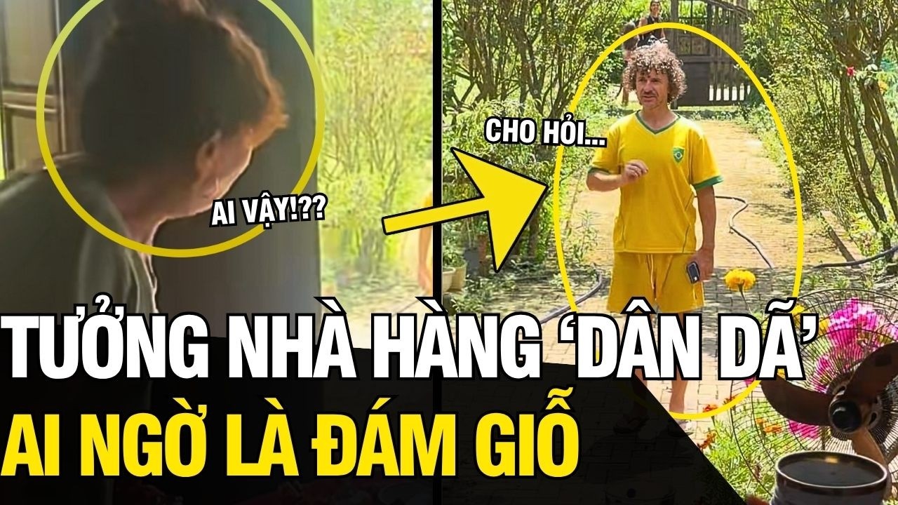 Thấy người ta TỤ TẬP ĂN UỐNG đ&ocirc;ng vui, anh T&acirc;y tưởng NH&Agrave; H&Agrave;NG, gh&eacute; v&agrave;o mới VỠ LẼ | Tin Ngắn 3 Ph&uacute;t