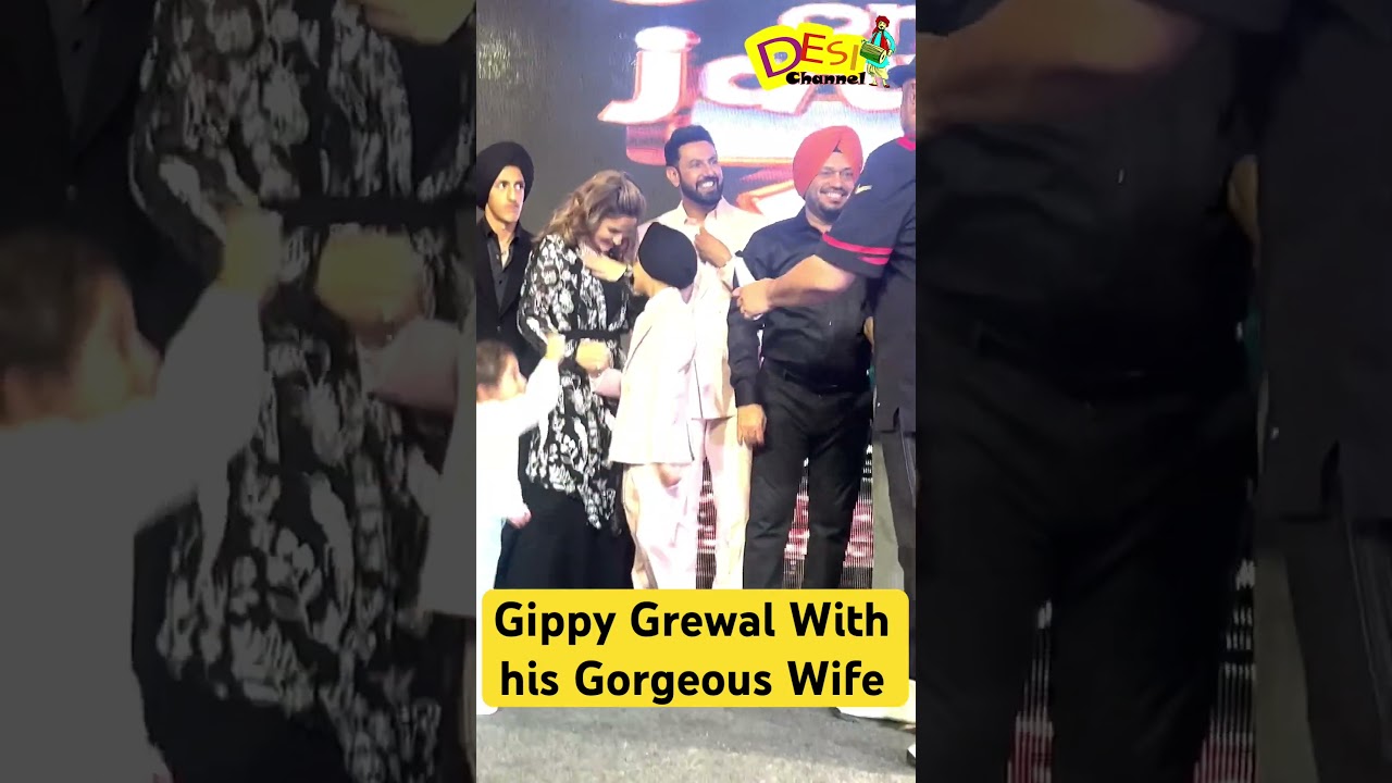 Gippy Grewal With His Gorgeous Wife 😍😍😍😍😍