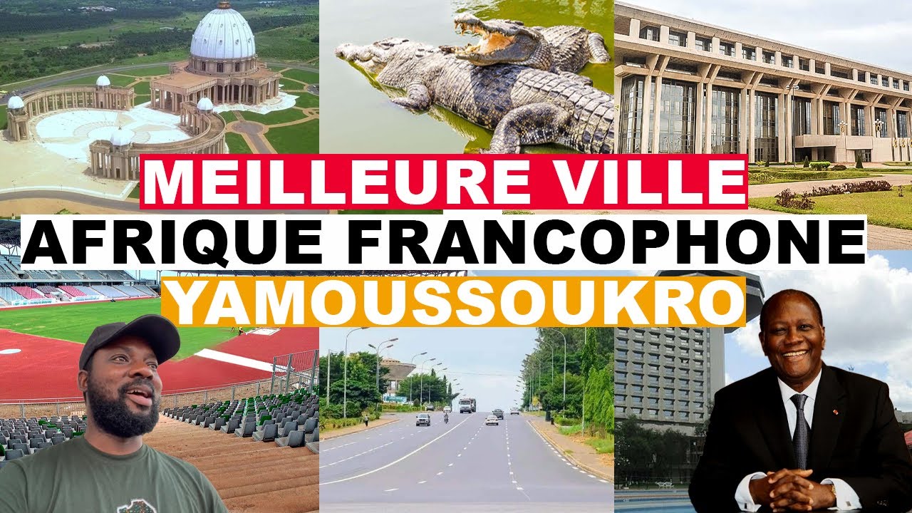 😲YAMOUSSOUKRO (CIV) CETTE VILLE  D'AFRIQUE EST EXCEPTIONNELLE PROPRE ET BELLE, Découvrons ensemble
