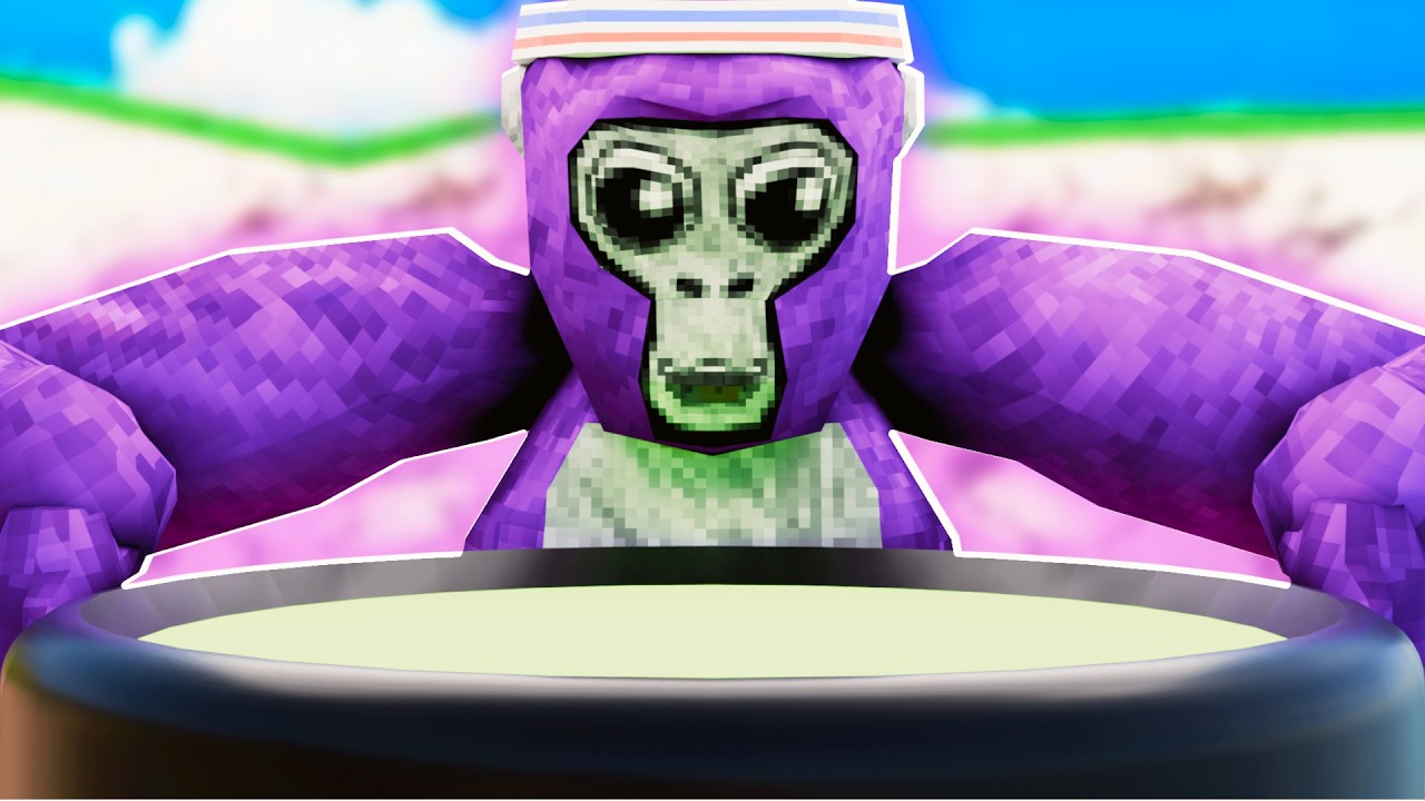Магия обезьян в игре Gorilla Tag! (Я призвала Люси...)