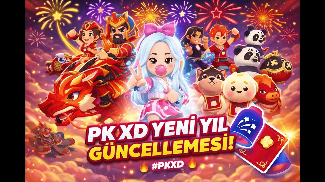 PK XD YENİ GÜNCELLEME ! ÇİN GÜNCELLEMESİ 👽 ARABA, KIYAFETLER🏮✨️ l Pkxdceroş