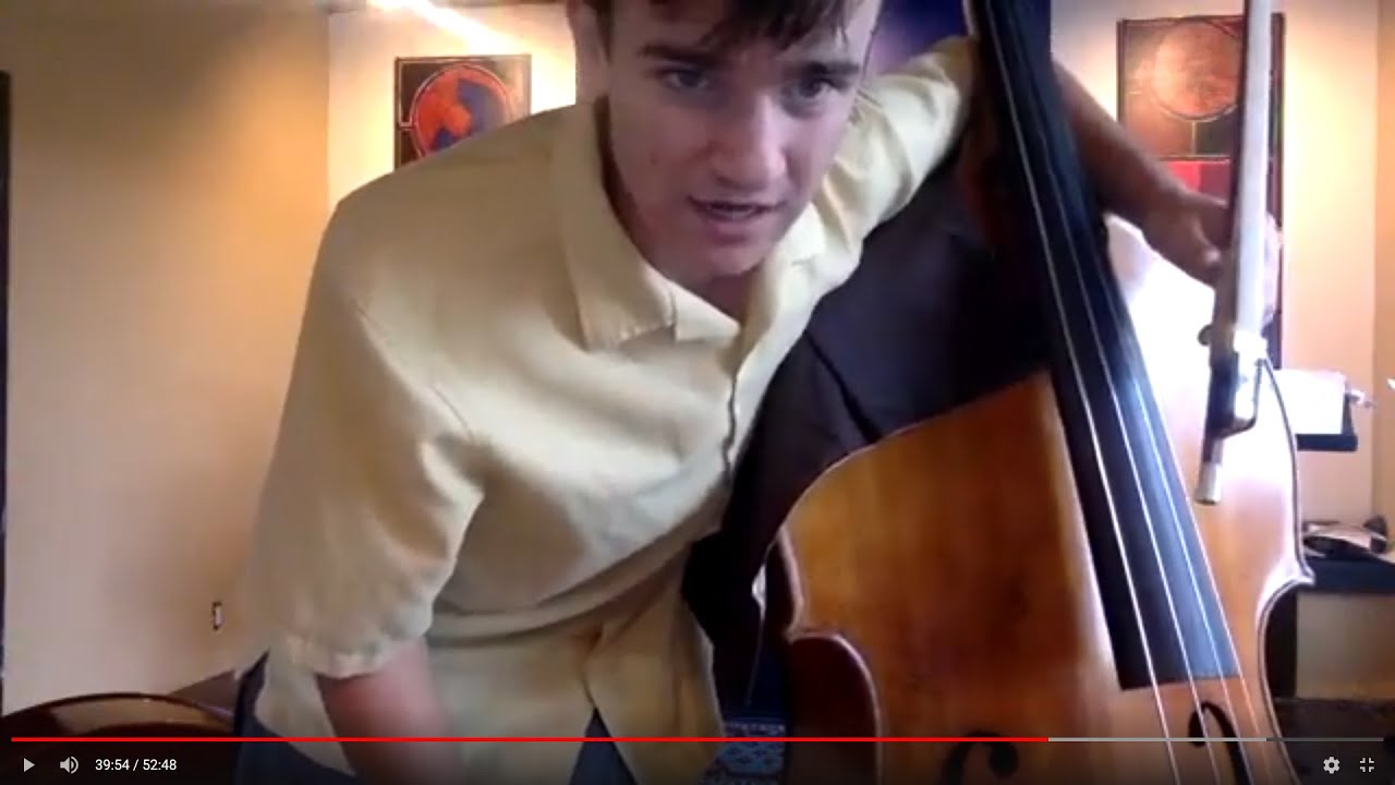 The Santa Fe Symphony | Facebook LIVES with double bassist Toby Vigneau