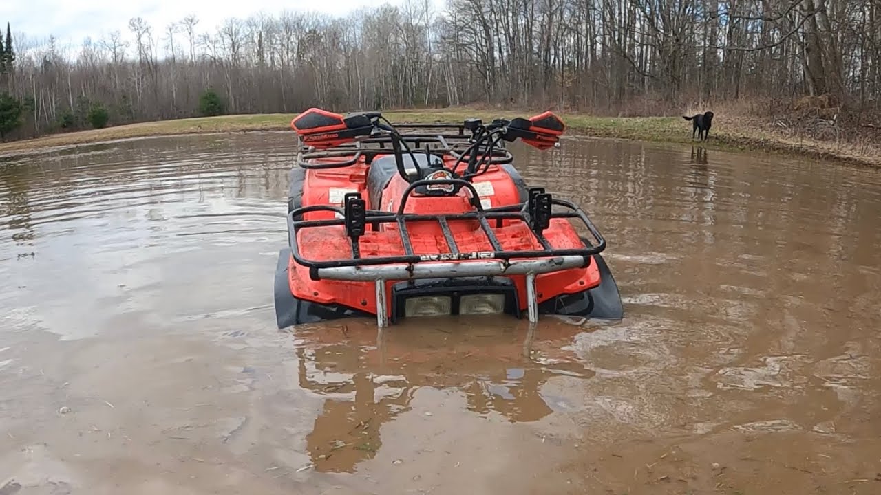 Yamaha Timberwolf in the MUD!!!