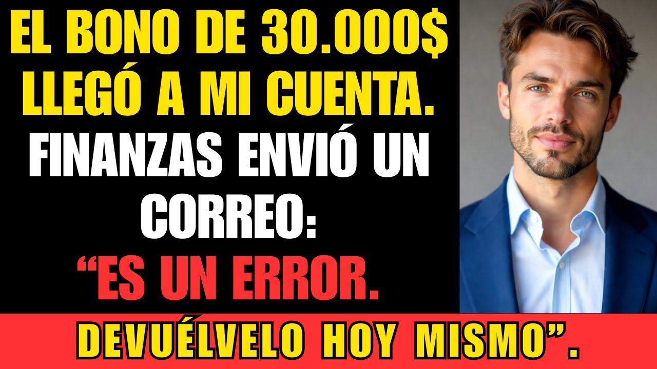 Revisé la cuenta origen: el bono de $30,000 fue marcado como error | Venganza corporativa