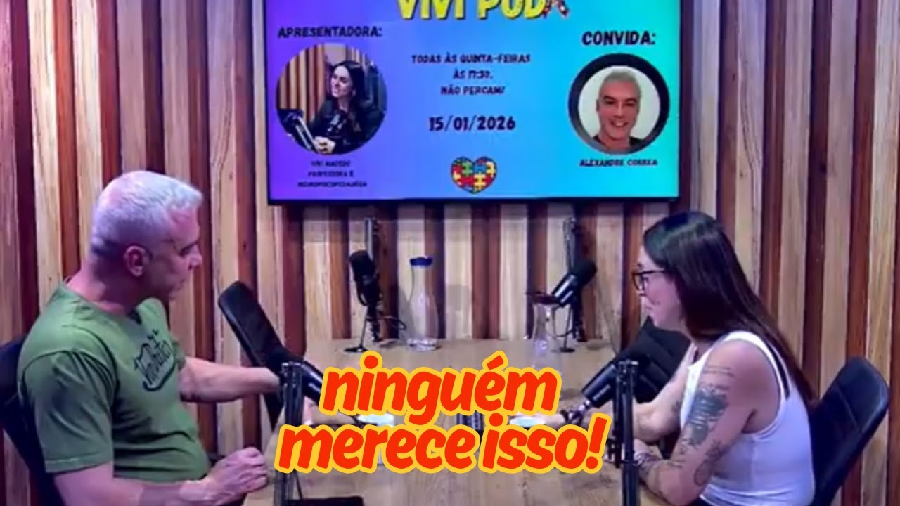 ALEXANDRE CORREA: Ninguém merece passar pelo que eu passei.