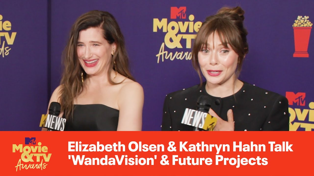 Elizabeth Olsen & Kathryn Hahn Talk 'WandaVision' & Future Projects | 2021 MTV Movie & TV Awards