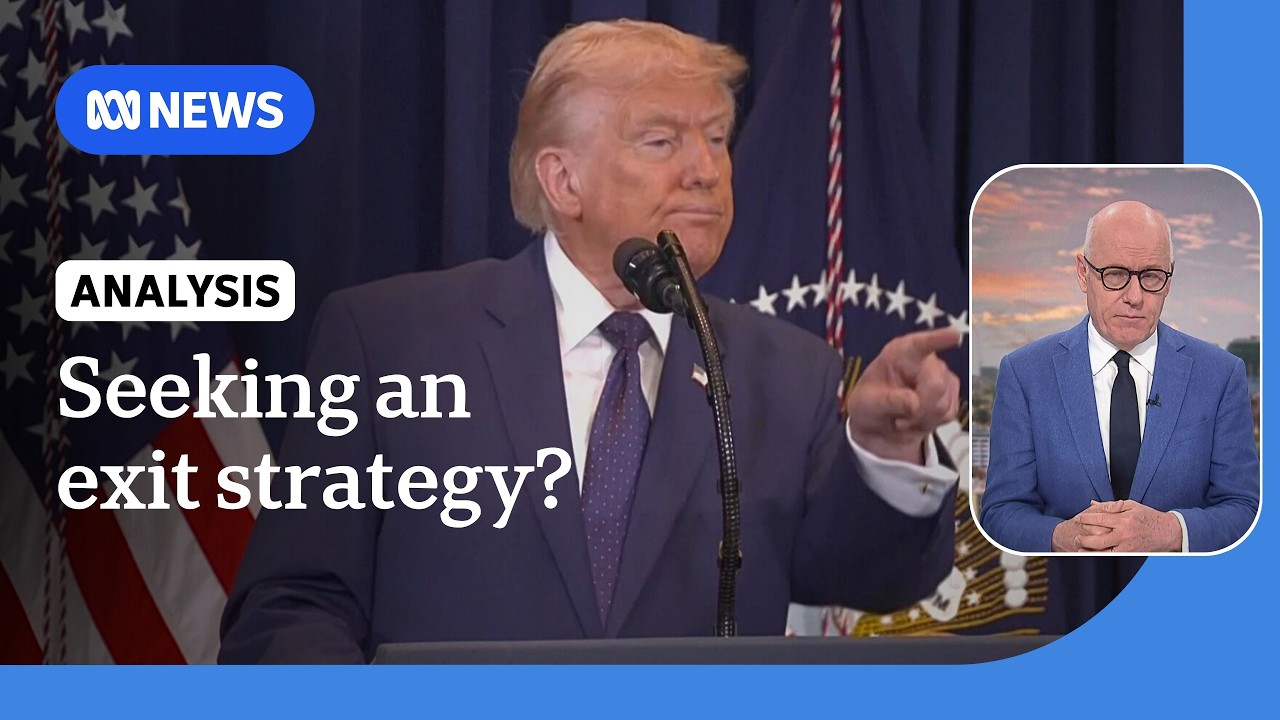 Trump may be looking for Iran war 'off-ramp' as conflict spreads: Lyons | ABC NEWS