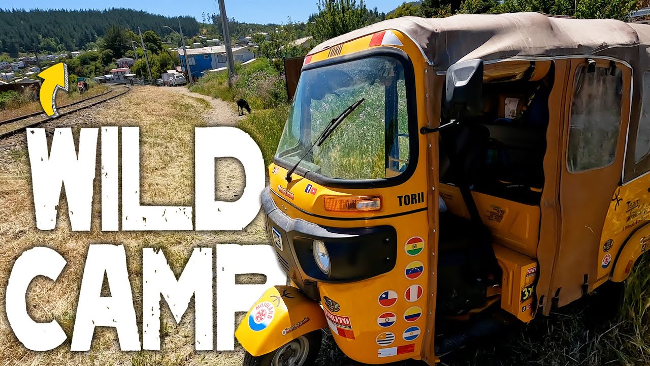 Was this a bad idea? HIDING in a Chilean Forest for the NIGHT 🇨🇱​ | S1, EP41