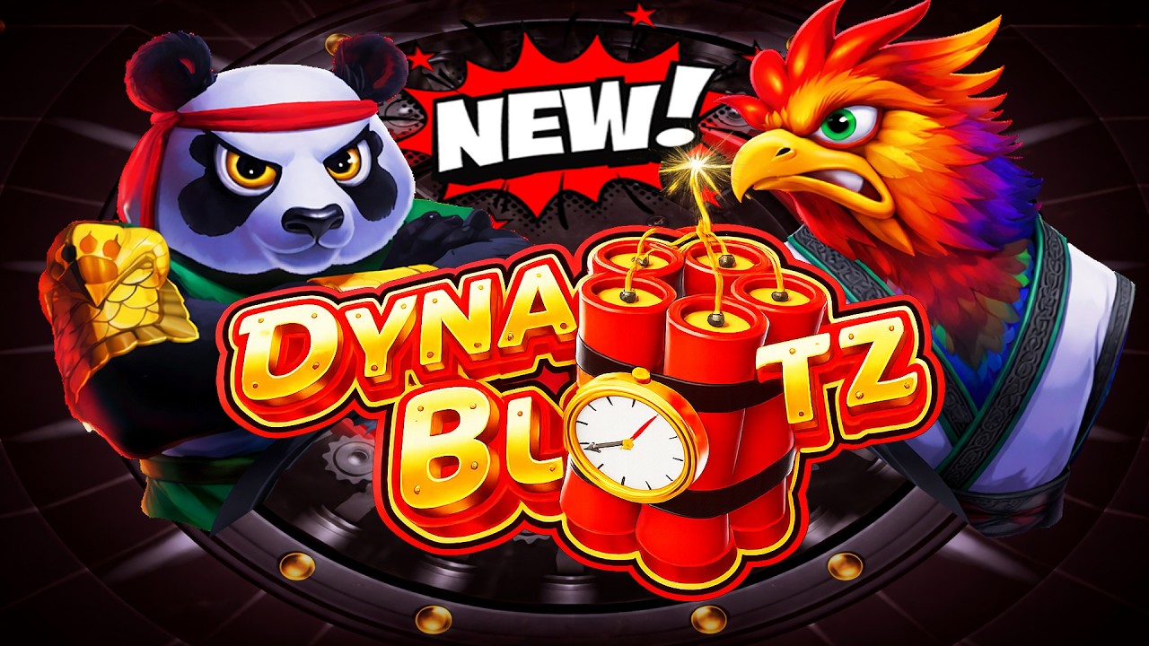 🚨NEW Slot Alert!🚨 New to Las Vegas: Dyna🧨Blitz - Panda Boss and Mad Rooster at Cadence Crossing!