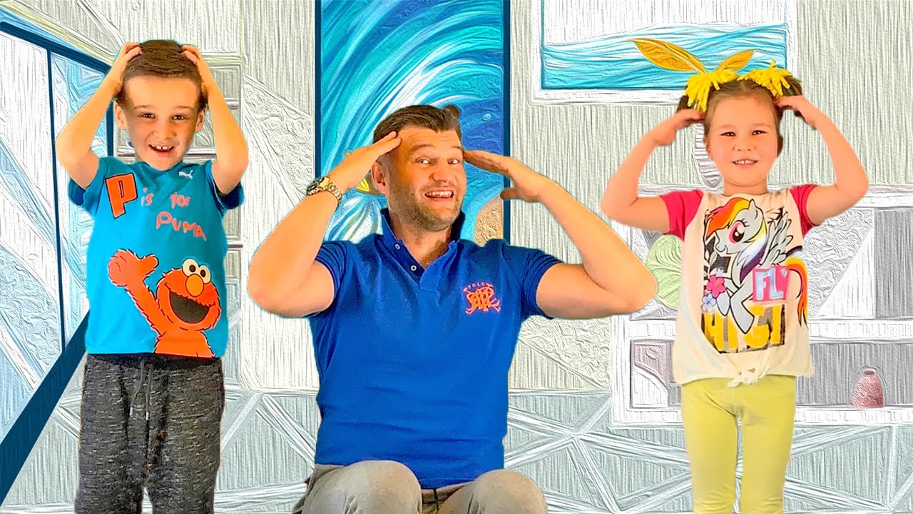 Head shoulders knees & toes | Exercise song for kids | Nursery Rhymes | CocoKids Adam and Alice