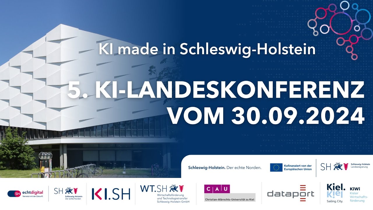 5. KI-Landeskonferenz | KI made in Schleswig-Holstein #künstlicheintelligenz #KISH